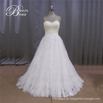 Guangzhou Fabrik A-Line Brautkleid Spitze